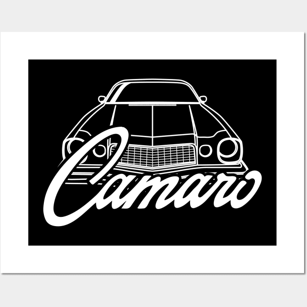 CLASSIC CAMARO Wall Art by HSDESIGNS